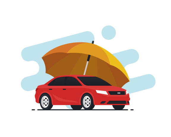 vector illustration of auto insurance